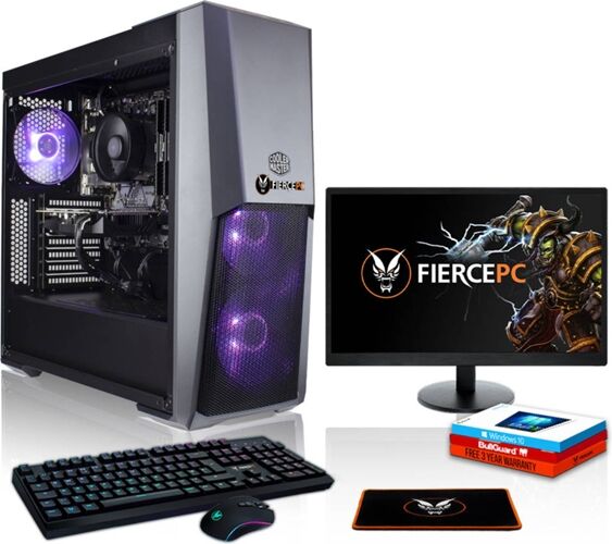 FIERCE Pack Gaming FIERCE Vindicator - 1137304 (PC Gaming + Monitor 24'') FIERCE Pack Gaming FIERCE Vindicator - 1137304 (PC Gaming + Monitor 24'')