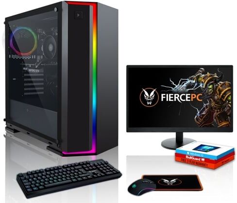 FIERCE Pack Gaming FIERCE Apache - 471930 (Desktop Gaming + Monitor 24'') FIERCE Pack Gaming FIERCE Apache - 471930 (Desktop Gaming + Monitor 24'')
