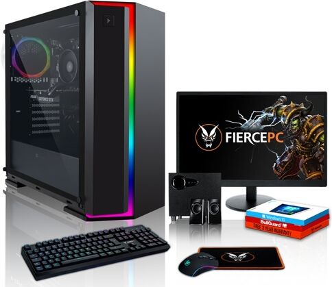 FIERCE Pack Gaming FIERCE Apache - 462727 (Desktop Gaming + Monitor 21.5'' + Altavoces 2.1) FIERCE Pack Gaming FIERCE Apache - 462727 (Desktop Gaming + Monitor 21.5'' + Altavoces 2.1)