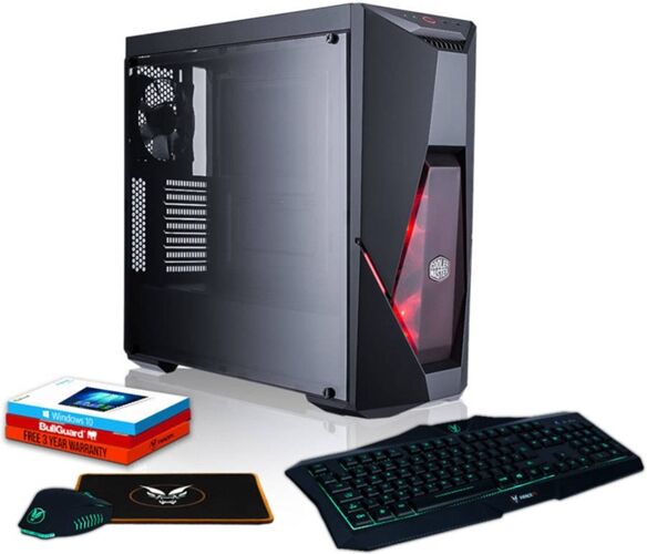 FIERCE PC Gaming FIERCE Zombie - 886762 (AMD Athlon X4 950 - 1 TB HDD + 240 GB SSD - RAM: 8 GB - NVIDIA GeForce GTX 1050 Ti) FIERCE PC Gaming FIERCE Zombie - 886762 (AMD Athlon X4 950 - 1 TB HDD + 240 GB SSD - RAM: 8 GB - NVIDIA GeForce GTX 1050 Ti)