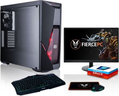 FIERCE Pack Gaming FIERCE Cobra - 883515 (Desktop Gaming + Monitor 21.5'') FIERCE Pack Gaming FIERCE Cobra - 883515 (Desktop Gaming + Monitor 21.5'')