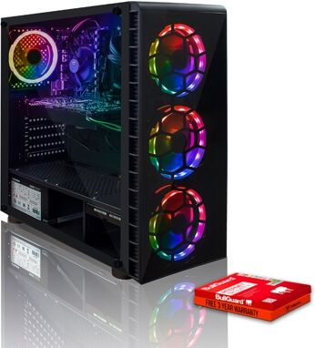 FIERCE PC Gaming FIERCE Apache - 448313 (Intel Core i7-8700 - 1 TB HDD - RAM: 8 GB - NVIDIA GeForce GTX 1050 Ti) FIERCE PC Gaming FIERCE Apache - 448313 (Intel Core i7-8700 - 1 TB HDD - RAM: 8 GB - NVIDIA GeForce GTX 1050 Ti)