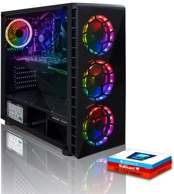 FIERCE PC Gaming FIERCE Apache - 463674 (Intel Core i7-8700 - 1 TB HDD - RAM: 16 GB - NVIDIA GeForce GTX 1050 Ti) FIERCE PC Gaming FIERCE Apache - 463674 (Intel Core i7-8700 - 1 TB HDD - RAM: 16 GB - NVIDIA GeForce GTX 1050 Ti)