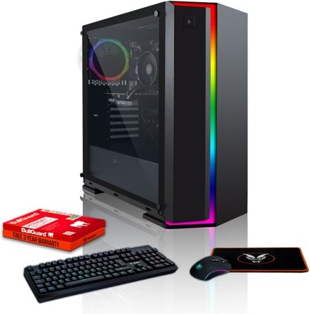 FIERCE PC Gaming FIERCE Guardian - 385109 (AMD Ryzen 5 2600X - 1 TB HDD - RAM: 16 GB - NVIDIA GeForce GTX 1050 Ti) FIERCE PC Gaming FIERCE Guardian - 385109 (AMD Ryzen 5 2600X - 1 TB HDD - RAM: 16 GB - NVIDIA GeForce GTX 1050 Ti)