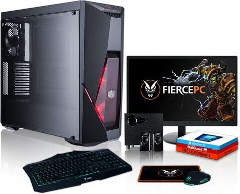 FIERCE Pack Gaming FIERCE Python - 885041 (Desktop Gaming + Monitor 24'' + Altavoces 2.1) FIERCE Pack Gaming FIERCE Python - 885041 (Desktop Gaming + Monitor 24'' + Altavoces 2.1)