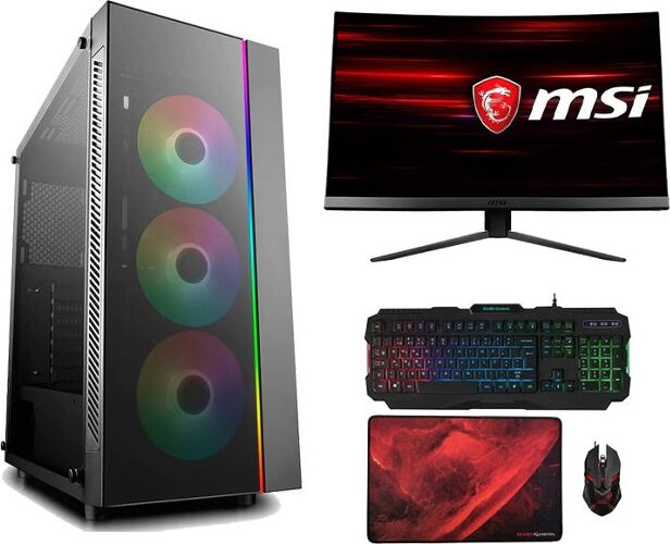 ART Desktop Gaming ART-PC 2242-1350 (AMD Ryzen 3 3200G - NVIDIA GeForce RTX 2060 Super - RAM: 32 GB - 3 TB HDD + 120 GB SSD) ART Desktop Gaming ART-PC 2242-1350 (AMD Ryzen 3 3200G - NVIDIA GeForce RTX 2060 Super - RAM: 32 GB - 3 TB HDD + 120 GB SSD)