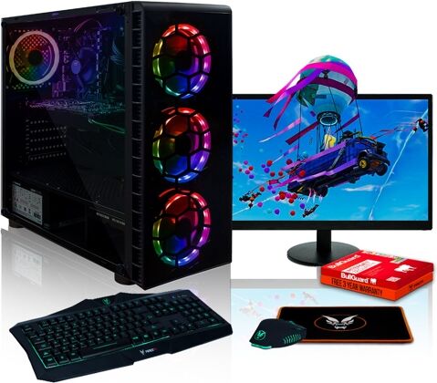 FIERCE Pack Gaming FIERCE Fortnite - 1001916 (Desktop Gaming + Monitor 24'') FIERCE Pack Gaming FIERCE Fortnite - 1001916 (Desktop Gaming + Monitor 24'')