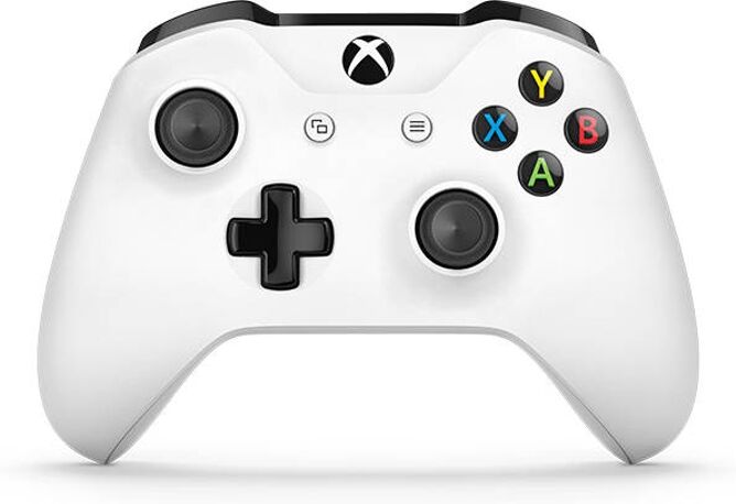 Microsoft Mando Inalámbrico MICROSOFT Xbox One Wireless Controller (Xbox One,Xbox One S - Blanco)