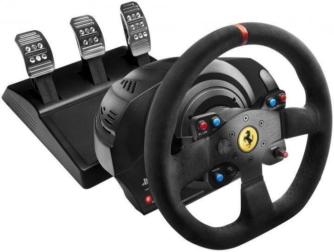 Thrustmaster Volante PS4/PS3 THRUSTMASTER T300 Ferrari Alcantara Edition Thrustmaster Volante PS4/PS3 THRUSTMASTER T300 Ferrari Alcantara Edition
