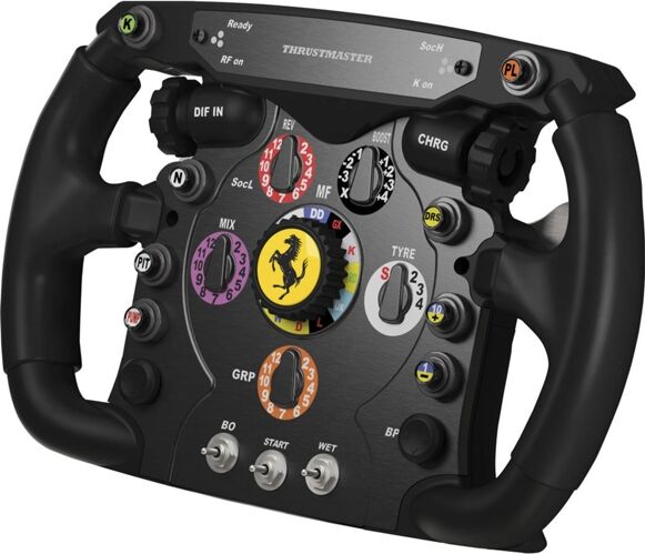 Thrustmaster Volante THRUSTMASTER Ferrari F1 Wheel Add-On Especial PC (PC - Negro) Thrustmaster Volante THRUSTMASTER Ferrari F1 Wheel Add-On Especial PC (PC - Negro)