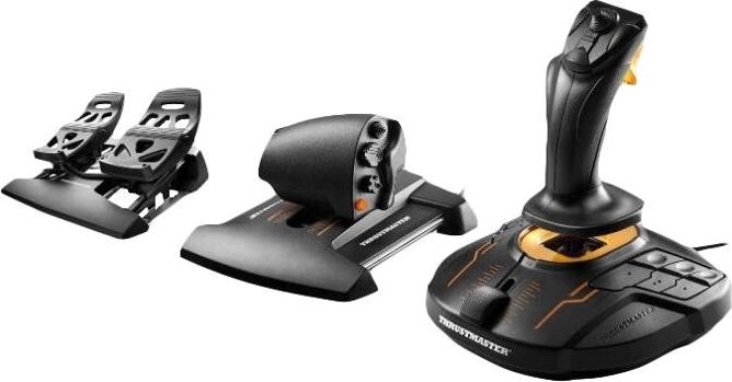 Thrustmaster Joystick THRUSTMASTER T.16000M FCS Flight Pack (Mac,PC - Negro) Thrustmaster Joystick THRUSTMASTER T.16000M FCS Flight Pack (Mac,PC - Negro)