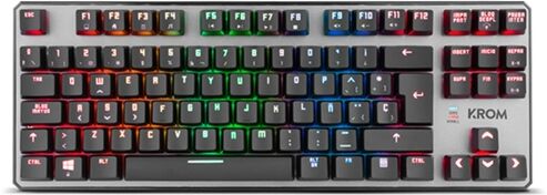 KROM Teclado Gaming KROM Kernel Tkl (Mecánico - Idioma Español - Iluminado) KROM Teclado Gaming KROM Kernel Tkl (Mecánico - Idioma Español - Iluminado)
