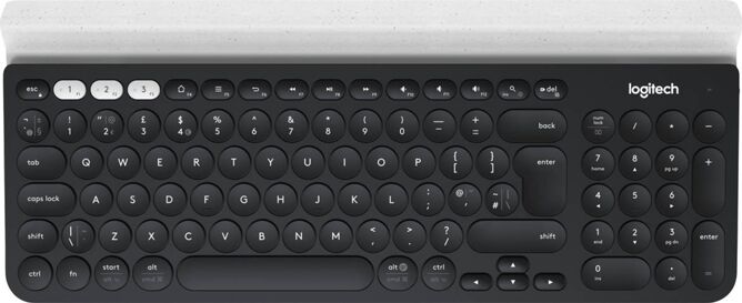 Logitech Teclado LOGITECH K780 (Inalámbrico - Layout Suizo - Teclado Numérico) Logitech Teclado LOGITECH K780 (Inalámbrico - Layout Suizo - Teclado Numérico)