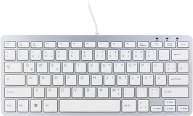 R-GO TOOLS Teclado R-GO TOOLS RGOECQZW (Con Cable - Layout Alemán) R-GO TOOLS Teclado R-GO TOOLS RGOECQZW (Con Cable - Layout Alemán)
