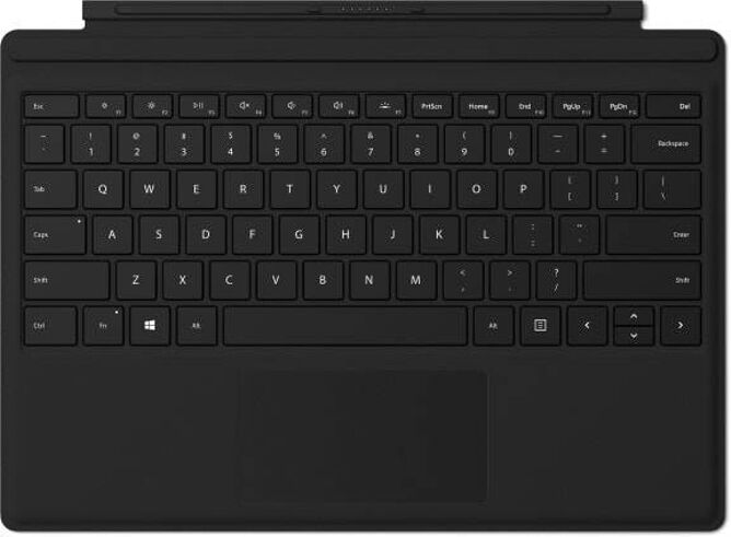 Microsoft Teclado para Tablet MICROSOFT Surface Pro Signature Type Cover FPR en Negro Microsoft Teclado para Tablet MICROSOFT Surface Pro Signature Type Cover FPR en Negro