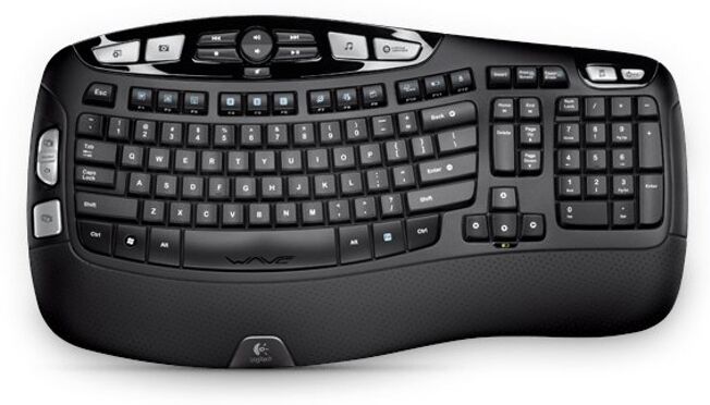 Logitech Teclado LOGITECH K350 (Inalámbrico - Layout Alemán - Teclado Numérico) Logitech Teclado LOGITECH K350 (Inalámbrico - Layout Alemán - Teclado Numérico)