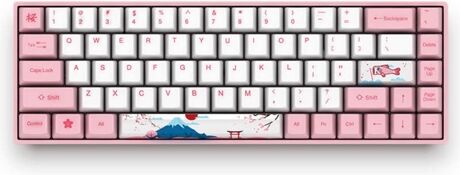 AKKO Teclado Gaming AKKO 3068 Rosa (Inglés) AKKO Teclado Gaming AKKO 3068 Rosa (Inglés)