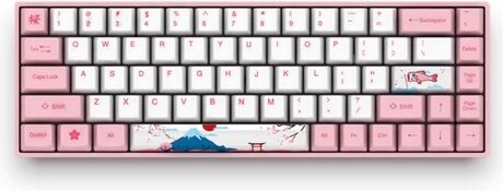 AKKO Teclado Gaming AKKO 3068 Rosa (Inglés)