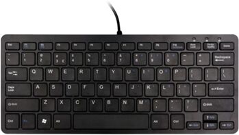 R-GO TOOLS Teclado R-GO TOOLS RGOECQYBL (Con Cable - Layout US) R-GO TOOLS Teclado R-GO TOOLS RGOECQYBL (Con Cable - Layout US)