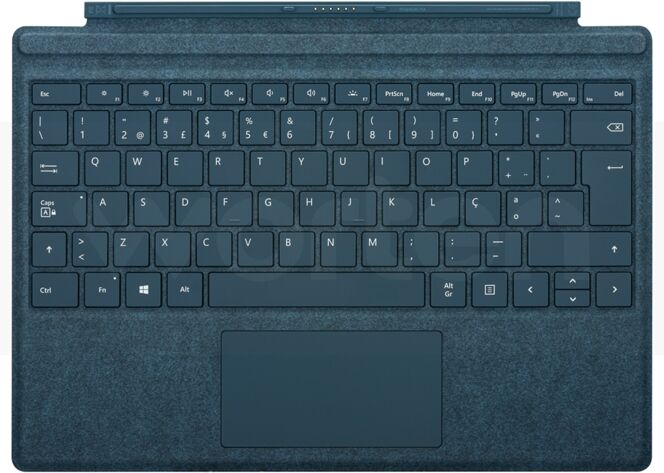 Microsoft Funda Teclado MICROSOFT Signature Type Cover (Surface Pro - Idioma Portugués - Azul) Microsoft Funda Teclado MICROSOFT Signature Type Cover (Surface Pro - Idioma Portugués - Azul)