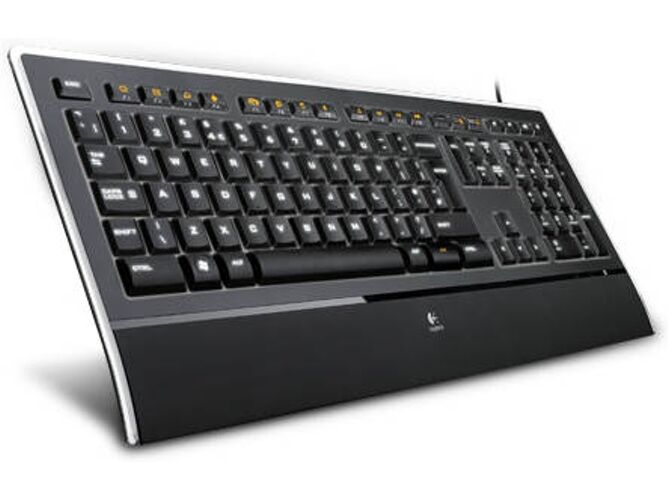 Logitech Teclado LOGITECH K740 (Con Cable - Layout UK)