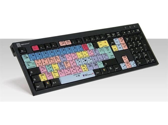 LOGICKEYBOARD Teclado LOGICKEYBOARD Adobe Premiere Pro CC (Con Cable - Layout Alemán - Teclado Numérico) LOGICKEYBOARD Teclado LOGICKEYBOARD Adobe Premiere Pro CC (Con Cable - Layout Alemán - Teclado Numérico)