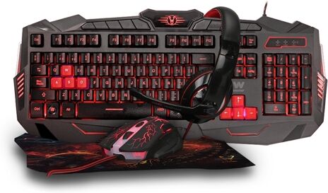 WOXTER Teclado Gaming WOXTER FX 80 (Mecánico - Idioma Español - Iluminado) WOXTER Teclado Gaming WOXTER FX 80 (Mecánico - Idioma Español - Iluminado)