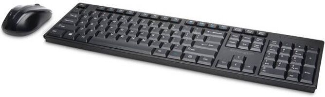 Kensington Teclado KENSINGTON K75230IT (Inalámbrico - Idioma Inglés - Negro)