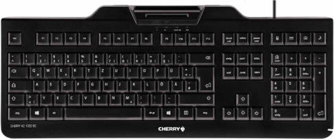 CHERRY Teclado CHERRY KC 1000 SC (Con Cable - Layout Belga - Teclado Numérico) CHERRY Teclado CHERRY KC 1000 SC (Con Cable - Layout Belga - Teclado Numérico)
