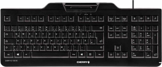 CHERRY Teclado CHERRY KC 1000 SC (Con Cable - Layout Belga - Teclado Numérico)