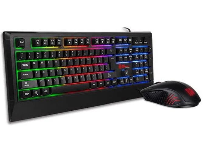 TT ESPORTS Teclado TT ESPORTS Challenger Combo (Con Cable - Layout Alemán - Teclado Numérico) TT ESPORTS Teclado TT ESPORTS Challenger Combo (Con Cable - Layout Alemán - Teclado Numérico)