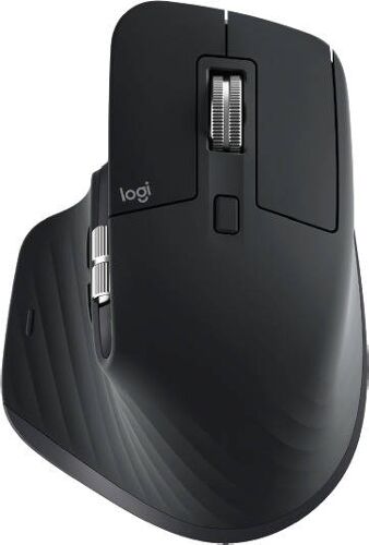 Logitech Ratón Ergonómico LOGITECH MX Master 3S (Bluetooth - Laser - 4000 dpi - Negro)