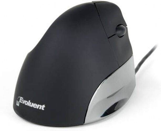 BAKKERELKHUIZEN Ratón BAKKERELKHUIZEN Evoluent (Negro) BAKKERELKHUIZEN Ratón BAKKERELKHUIZEN Evoluent (Negro)