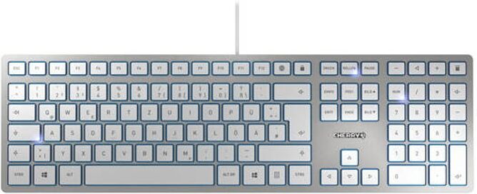 CHERRY Teclado CHERRY KC 6000 Slim (Con Cable - Layout UK) CHERRY Teclado CHERRY KC 6000 Slim (Con Cable - Layout UK)