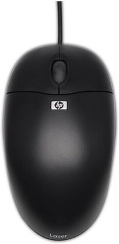 HP Ratón HP QY777A6 (Óptico - 800 dpi - Negro)