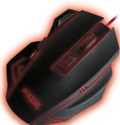 APPROX Ratón APPROX Slayer (Óptico - 2400 dpi - Negro) APPROX Ratón APPROX Slayer (Óptico - 2400 dpi - Negro)