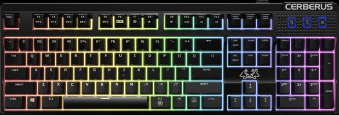Asus Teclado Gaming ASUS Cerberus Mech RGB (Layout UK) Asus Teclado Gaming ASUS Cerberus Mech RGB (Layout UK)