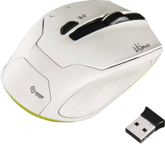 Hama Ratón HAMA Milano (Inalámbrico - Óptico - 2400 dpi - Blanco) Hama Ratón HAMA Milano (Inalámbrico - Óptico - 2400 dpi - Blanco)