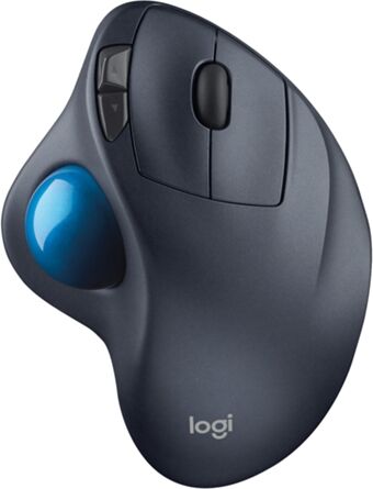 Logitech Ratón LOGITECH M570 (Inalámbrico - Óptico - Negro) Logitech Ratón LOGITECH M570 (Inalámbrico - Óptico - Negro)