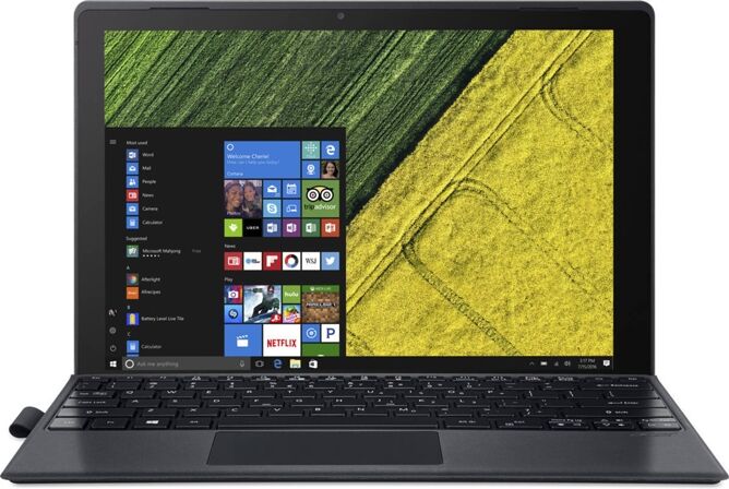 Acer Portátil Convertible 2 en 1 ACER Switch SW512-52P-5151 (12'' - Intel Core i5-7200U - RAM: 8 GB - 256 GB SSD - Intel HD 620)