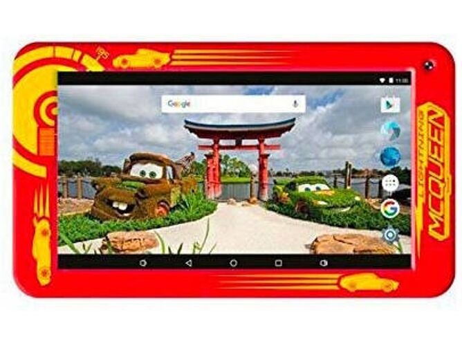 ESTAR Tablet para Niños ESTAR Disney Cars (7'' - 8 GB - 1 GB RAM - Wi-Fi - Rojo)