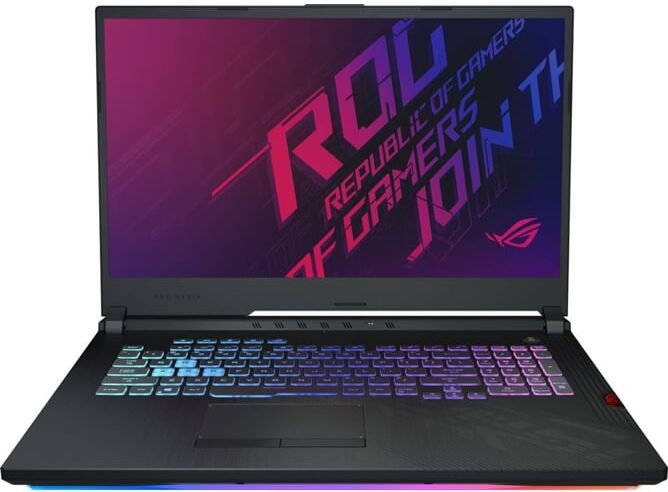 Asus Portátil Gaming ASUS ROG Strix G731GU-H7154 (Intel Core i7-9750H - NVIDIA GeForce GTX 1660 Ti - RAM: 16 GB - 512 GB SSD - 17.3'') Asus Portátil Gaming ASUS ROG Strix G731GU-H7154 (Intel Core i7-9750H - NVIDIA GeForce GTX 1660 Ti - RAM: 16 GB - 512 GB SSD - 17.3'')