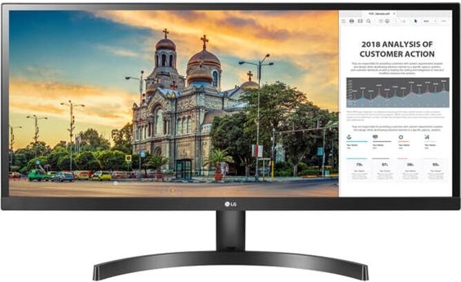 LG Monitor LG 29WK500-P (29'' - UWFull HD - LED IPS) LG Monitor LG 29WK500-P (29'' - UWFull HD - LED IPS)