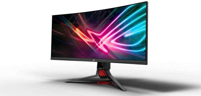 Asus Monitor ASUS ROG Strix XG35VQ (35'' - UWQHD - LED) Asus Monitor ASUS ROG Strix XG35VQ (35'' - UWQHD - LED)