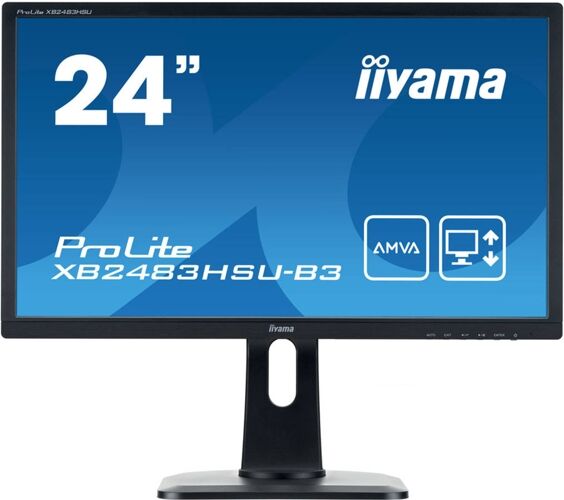 IIYAMA Monitor iiyama XB2483HSU-B3 (23.8'' - Full HD - LED) IIYAMA Monitor iiyama XB2483HSU-B3 (23.8'' - Full HD - LED)