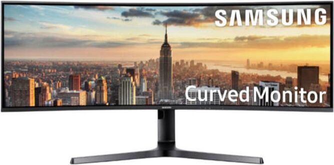 Samsung Monitor Curvo SAMSUNG C43J890 (43'' - DWUXGA - LED)