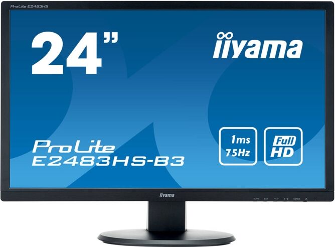 IIYAMA Monitor Gaming IIYAMA E2483HS-B3 (24'' - 1 ms - Full HD) IIYAMA Monitor Gaming IIYAMA E2483HS-B3 (24'' - 1 ms - Full HD)