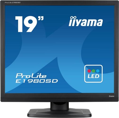 IIYAMA Monitor iiyama ProLite E1980SD (19'' - SXGA - LED) IIYAMA Monitor iiyama ProLite E1980SD (19'' - SXGA - LED)