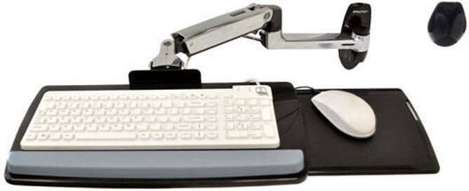 Ergotron Soporte para teclado ERGOTRON LX Wall Mount Keyboard Arm Ergotron Soporte para teclado ERGOTRON LX Wall Mount Keyboard Arm