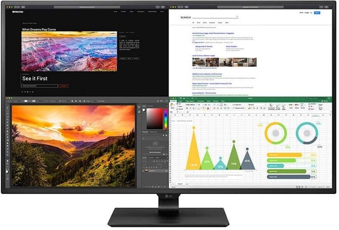 LG Monitor LG 43UN700-B (43'' - 4K - LED IPS) LG Monitor LG 43UN700-B (43'' - 4K - LED IPS)